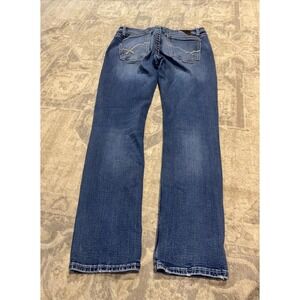 BKE Buckle Jeans Men's 32R 32 X 30.5  Mason Taper Cut Dark Blue